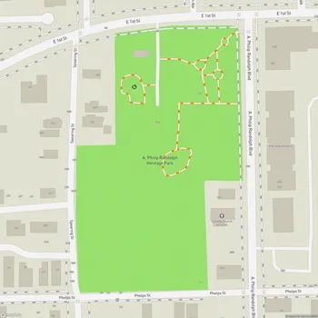 Map of A. Philip Randolph Heritage Park