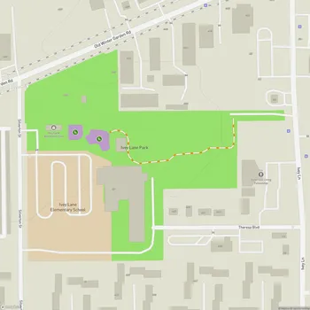 Map of Ivey Lane Park