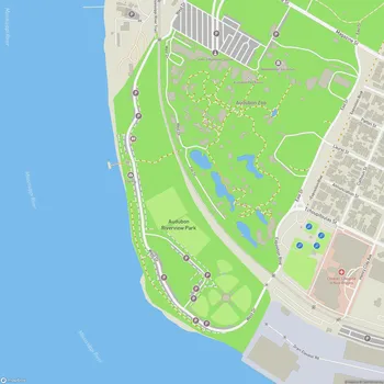 Map of Audubon Riverview Park