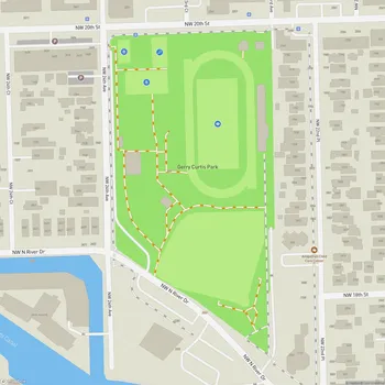 Map of Gerry Curtis Park