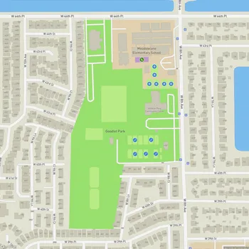 Map of Goodlet Park