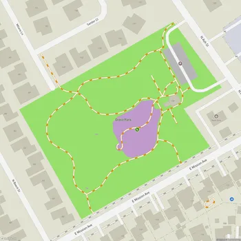 Map of Grove Park