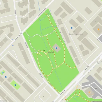 Map of Oaks Park