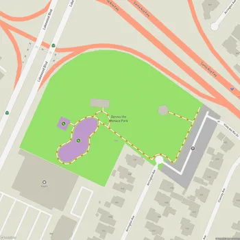 Map of Dennis the Menace Park