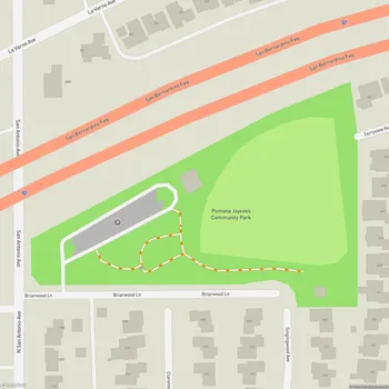 Map of Pomona Jaycees Community Park