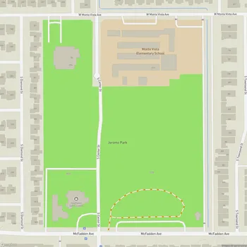 Map of Jerome Park