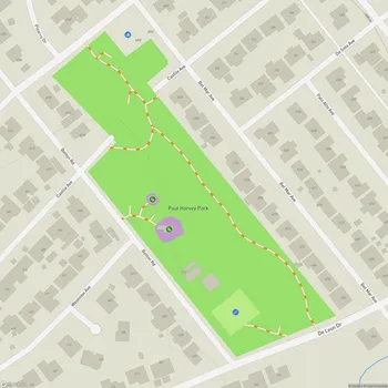 Map of Paul Harvey Park