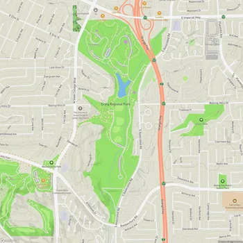 Map of Craig Regional Park