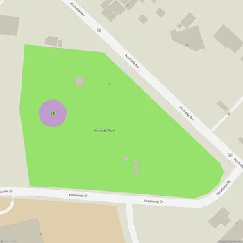 Map of Riverside Park