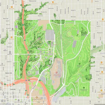 Map of Balboa Park