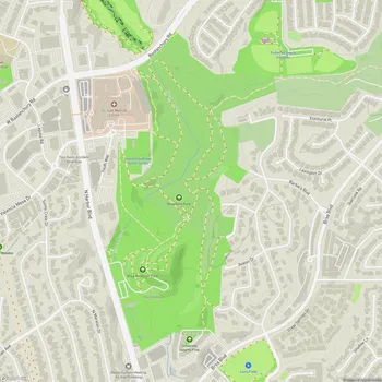 Map of Brea Dam Park