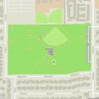 Map of Modjeska Park