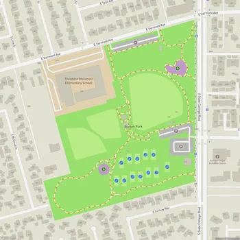 Map of Boysen Park