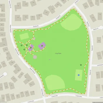 Map of Clay Park