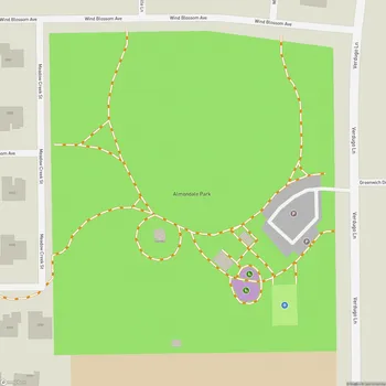 Map of Almondale Park
