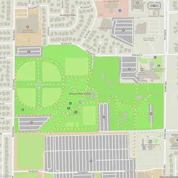Map of Sahuaro Ranch Park