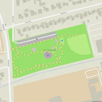 Map of John F. Kennedy Park