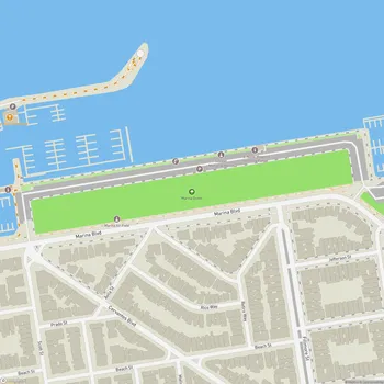 Map of Marina Green