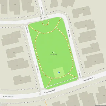 Map of Lost Creek Park