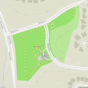Map of Highlands Park