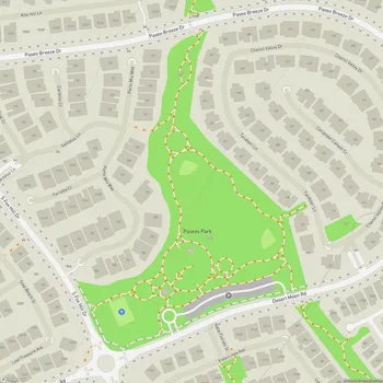 Map of Paseos Park