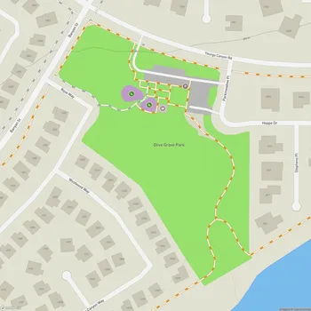 Map of Olive Grove Park