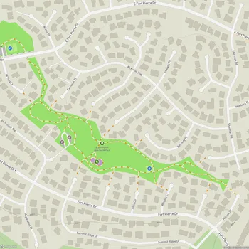 Map of Bloomington Hills North Park