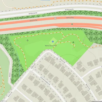 Map of Walnut Grove Park