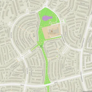 Map of Fox Hill Park