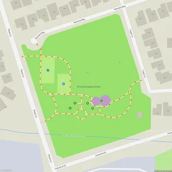 Map of Ernie Shropshire Park