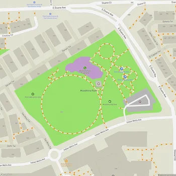 Map of Muwékma Park
