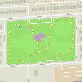 Map of Cougar Creek Park