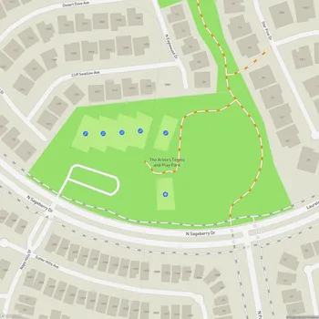 Map of The Arbors Tennis and Play Park