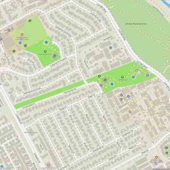 Map of Lick Mill Park