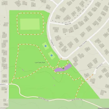 Map of Lynn Oaks Park