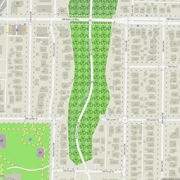 Map of Fairmount Park