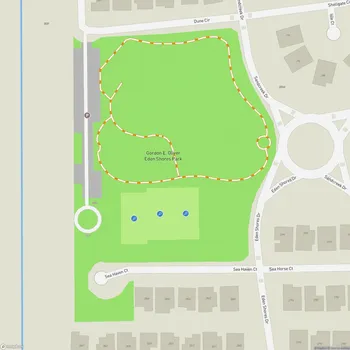 Map of Gordon E. Oliver Eden Shores Park
