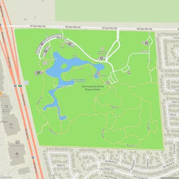 Map of Shumway Oak Grove Regional Park