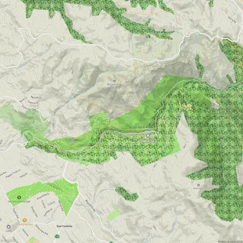 Map of Alum Rock Park