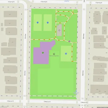 Map of Madrona Playground