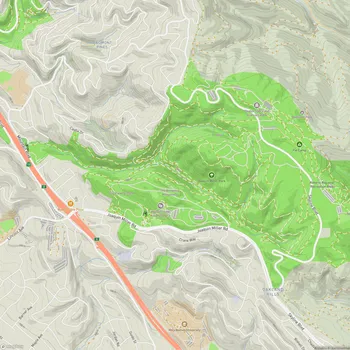 Map of Joaquin Miller Park