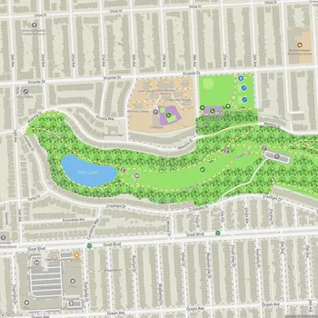 Map of Pine Lake Park