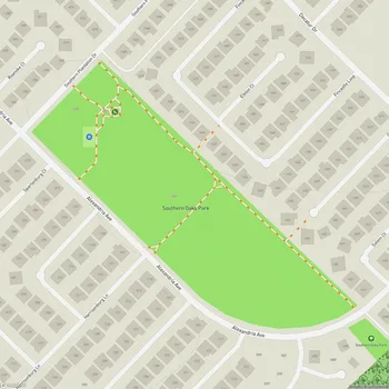Map of Southern Oaks Park