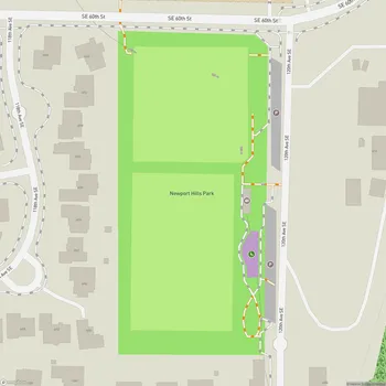 Map of Newport Hills Park