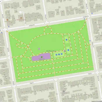 Map of Alta Plaza Park