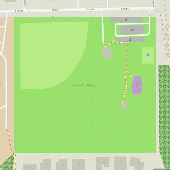 Map of Thomas Teasdale Park