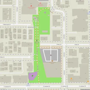 Map of Dr. Blanche Lavizzo Park