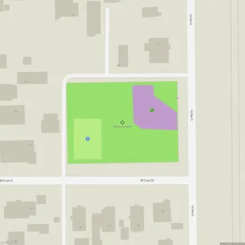 Map of Kiwanis Tot Lot #1