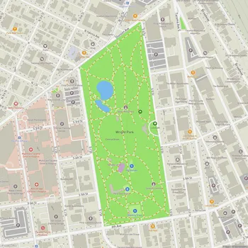 Map of Wright Park