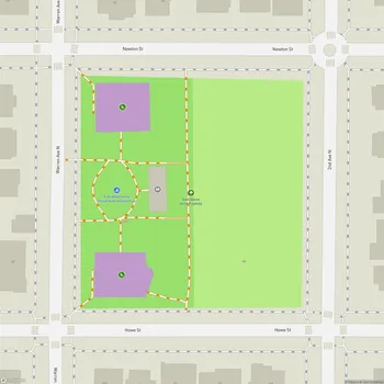 Map of East Queen Anne Playfield